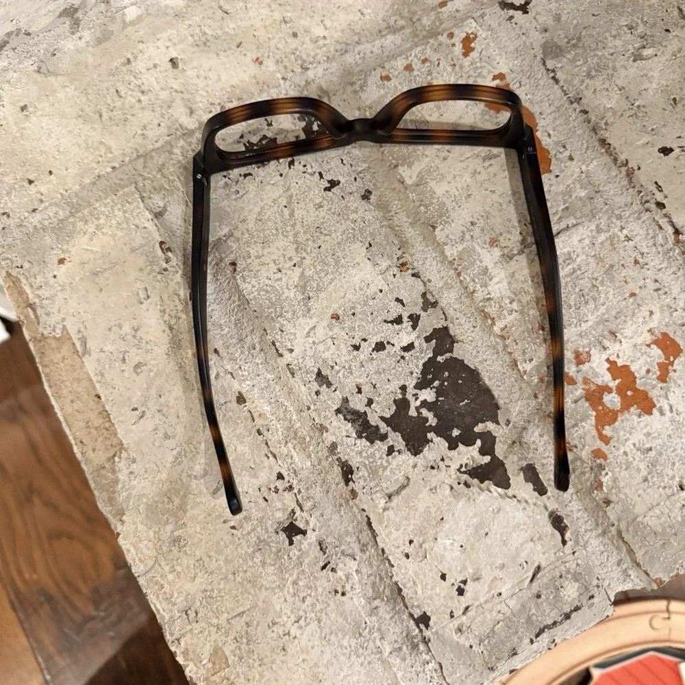 LOOK Optic Cosmo Tortoise Eyeglass Frames Only Unisex Brown